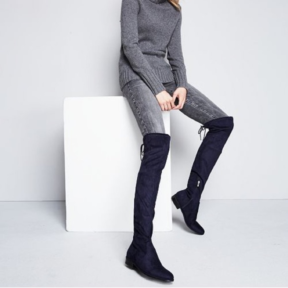 Marc Fisher black over the knee boots
